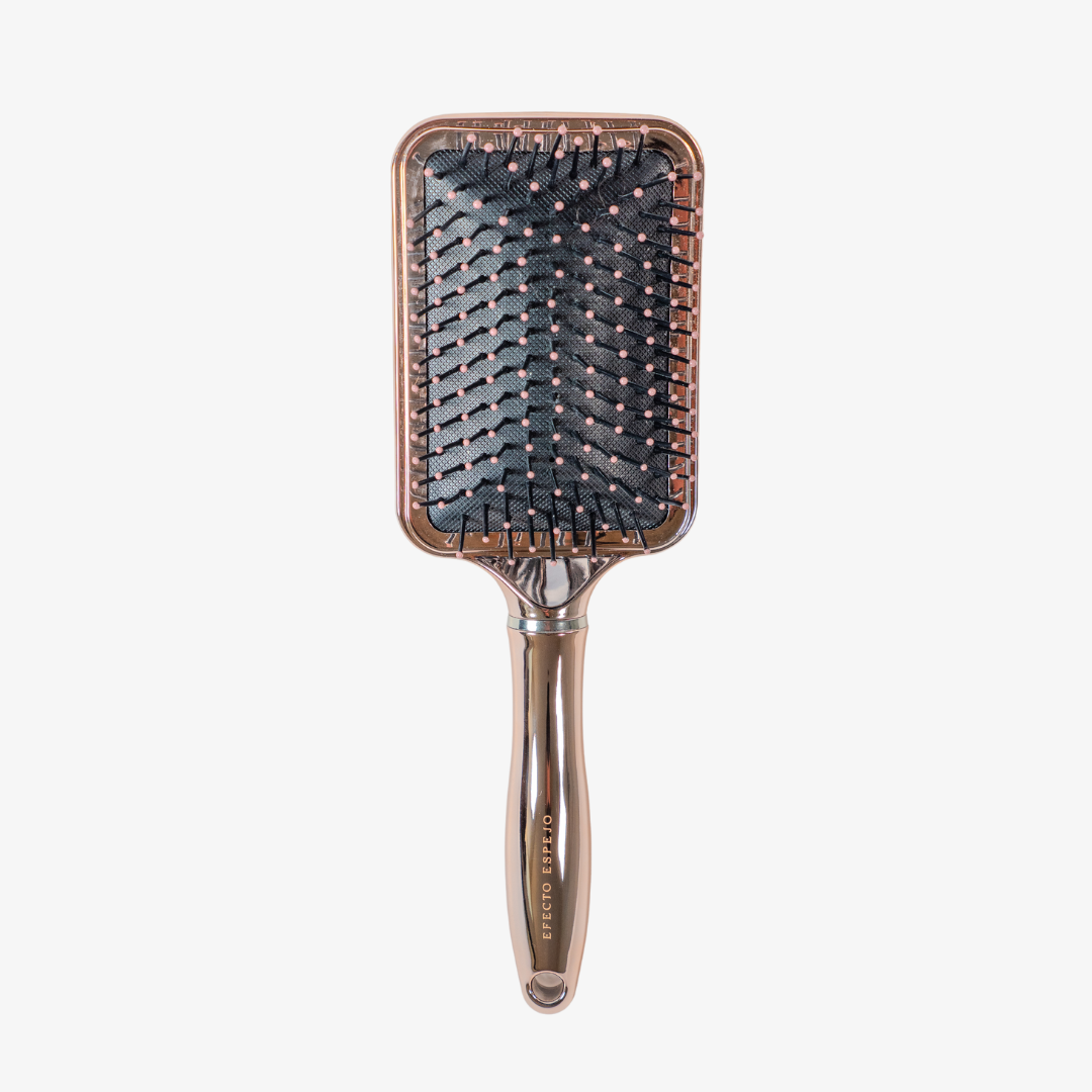 Efecto Espejo Shine – Ergo Ionic Paddle Brush for Smooth Hair”