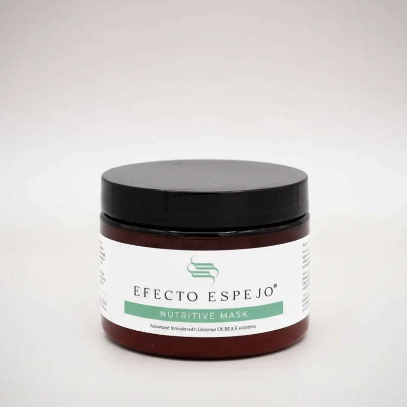 Efecto Espejo Nutritive Mask for nutrition, softness, manageability, and mirror-like shine