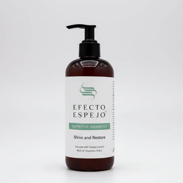 Nutritive shampoo for oily dark hair – Efecto Espejo® cleansing formula for balanced scalp and healthy shine